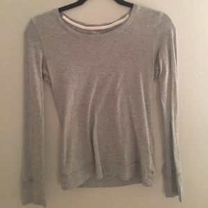 SO Long Sleeve Gray Top